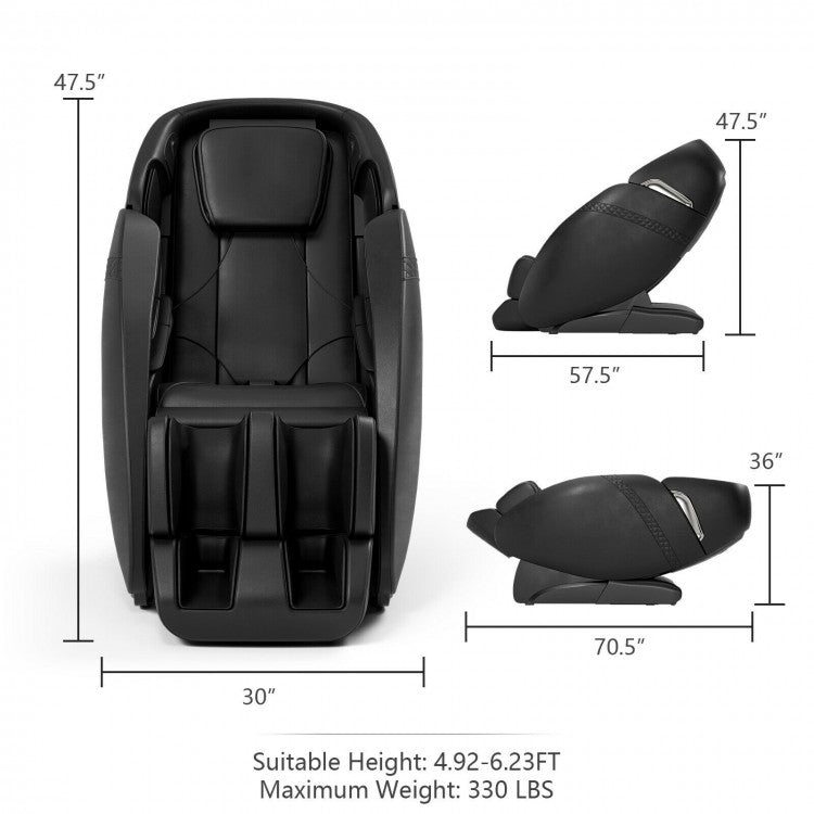 W209WL - Electric Zero Gravity Heated Massage Chair with SL Track