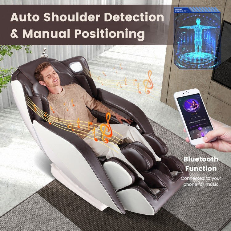 Full Body Zero Gravity Massage Chair with SL Track Airbags Heating