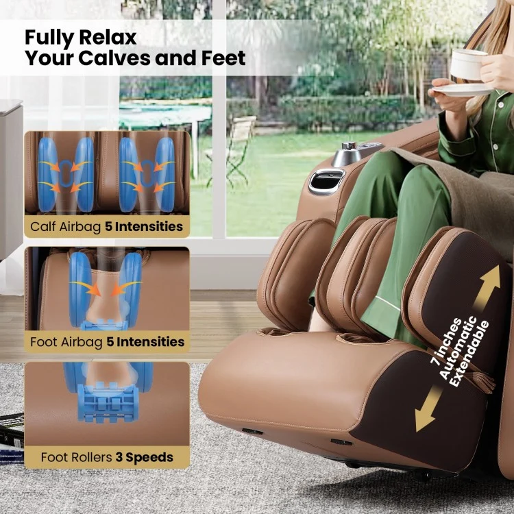 W330WL 3D SL Track Full Body Massage Chair Zero Gravity Electric Massage Recliner