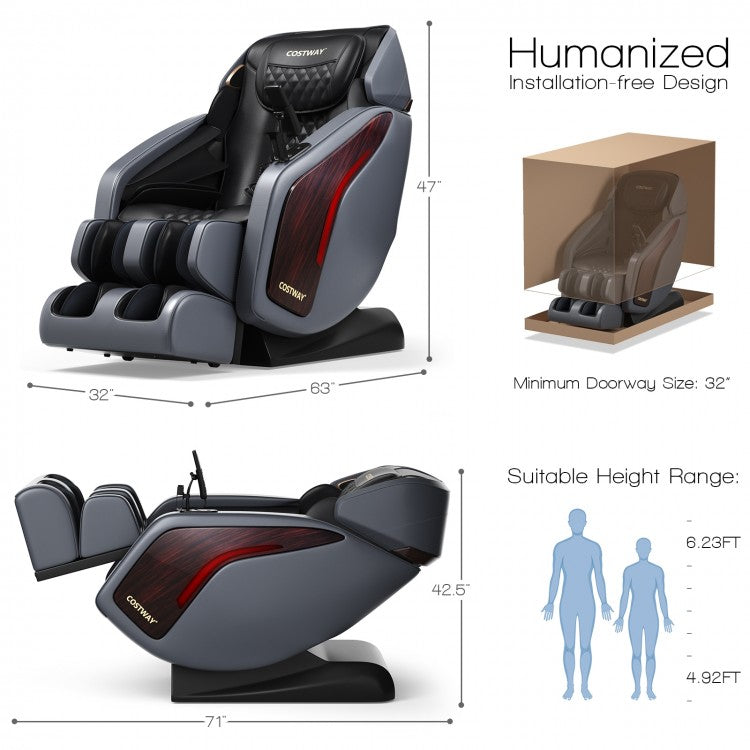 W305WL - 3D SL Track Thai Stretch Zero Gravity Full Body Massage Chair Rec