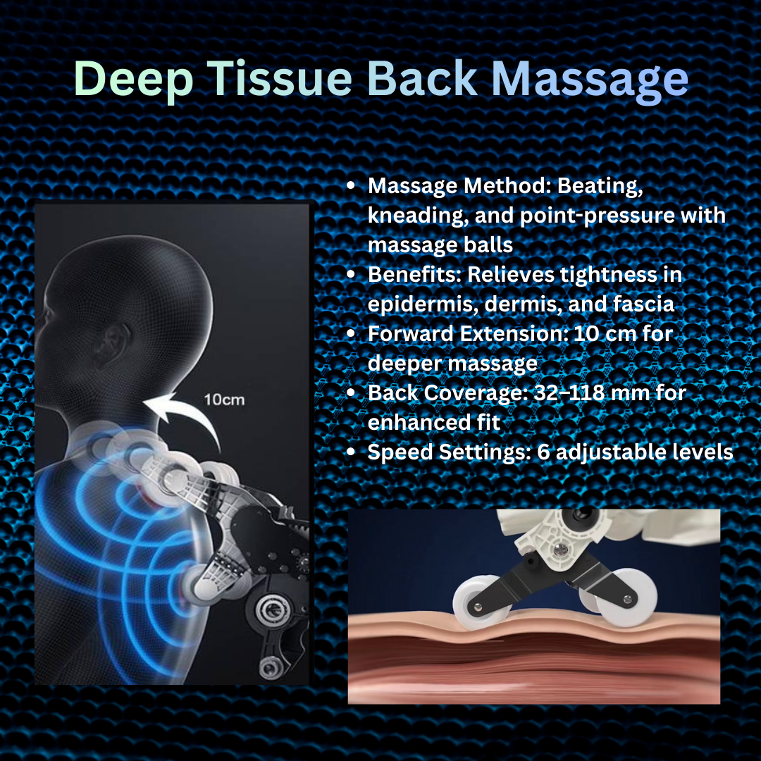 *PRE-ORDER* A3810: The 4D Pro Performance AI Zero Gravity Heated Full Body Massage Chair with Extended SL Track