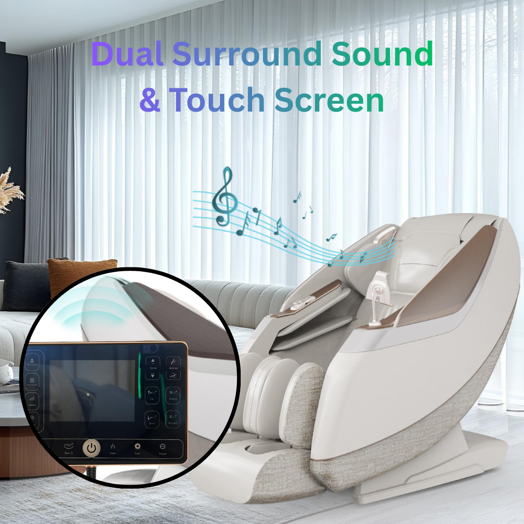 *PRE-ORDER* A3810: The 4D Pro Performance AI Zero Gravity Heated Full Body Massage Chair with Extended SL Track