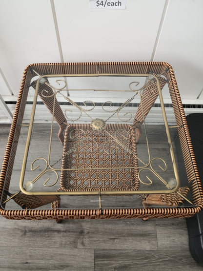 C41 - 2 Person Round/Square Outdoor Dining Set