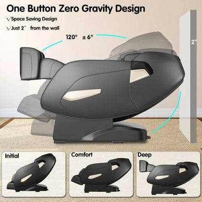 Relaxation 02 - Full Body Zero Gravity Shiatsu Massage Chair with SL Track Heat