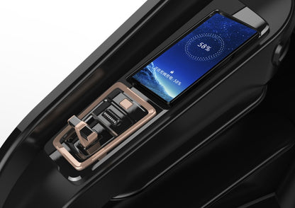 A128: Dual-Core 6D Pro Ergonomics Auto Zero Gravity Full Body Massage Chair Recliner